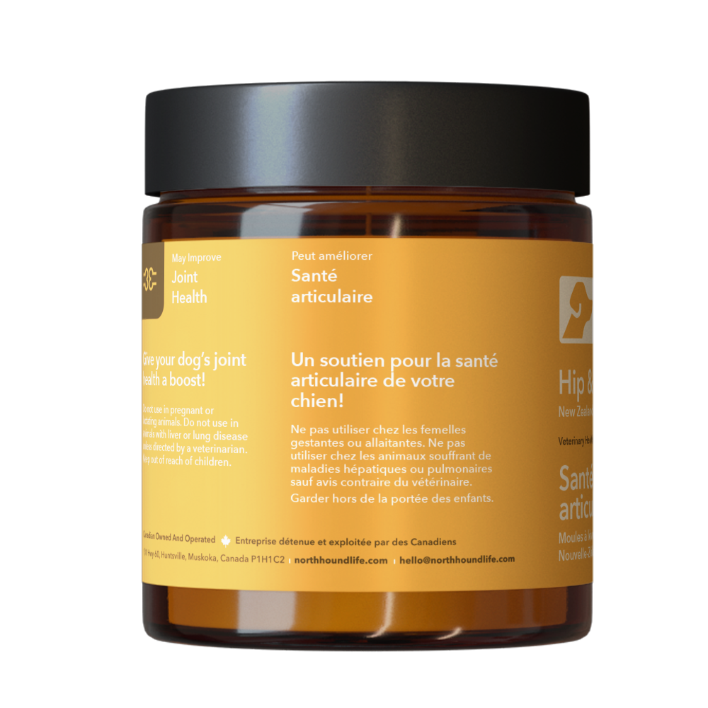 North Hound Life - Wholesale Pet Supplement - Dog - Hip & Joint Health | NZ Green Lipped Mussels1