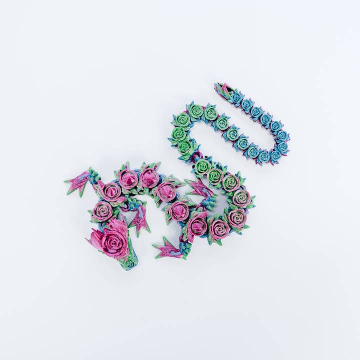 Ruby’s dragons - Venta al por mayor Figura decorativa - Dragones medianos impresos en 3D sin alas – Colores surtidos17