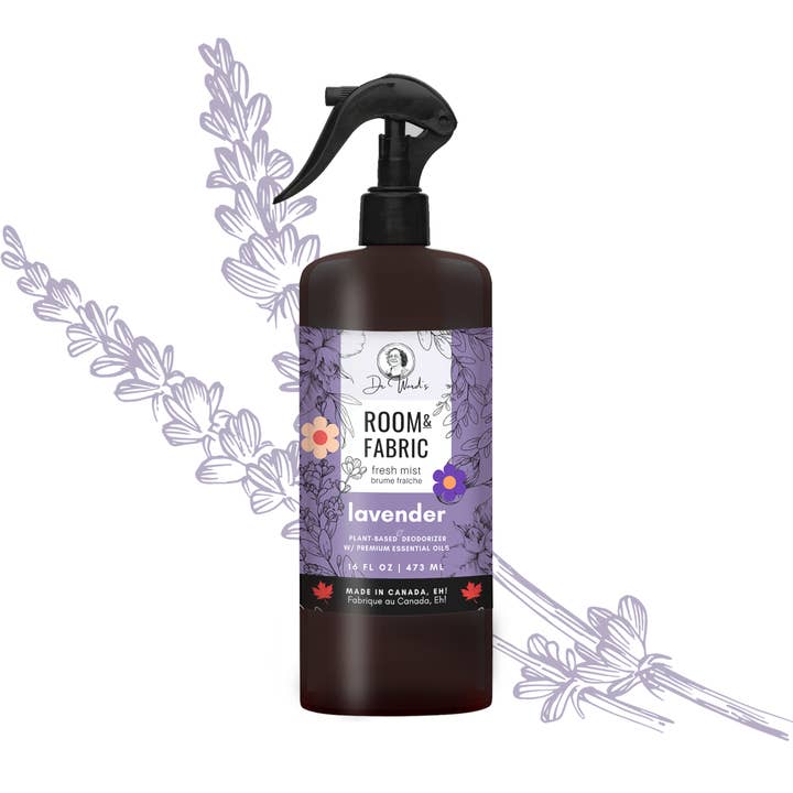 Room & Fabric Fresh Mist LAVENDER - 100% All-Natural, 16oz for wholesale by Dr. Ward's Fresh Mist