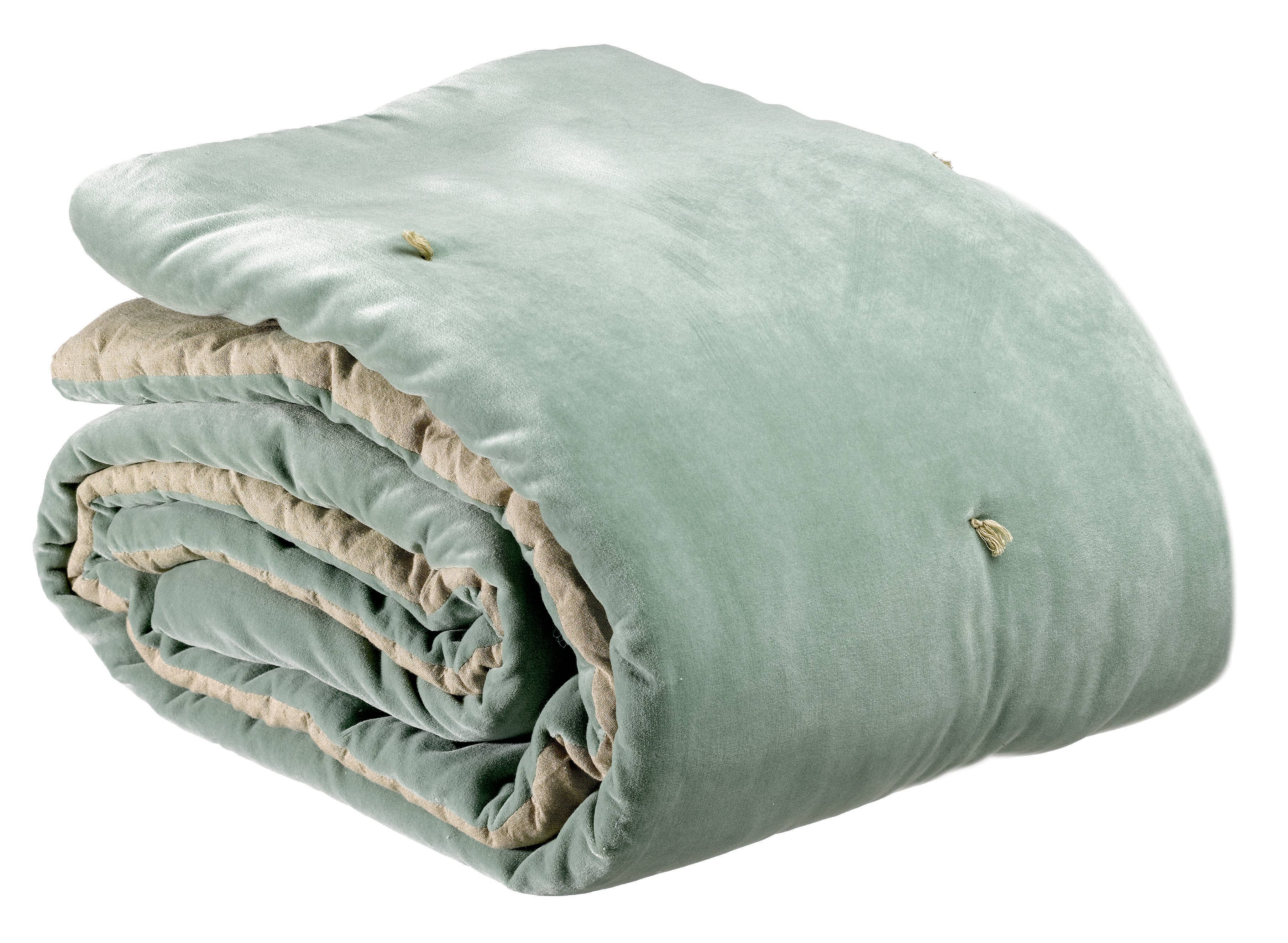 Maison Vivaraise & La Cerise sur le Gâteau - Wholesale Throw Blanket - Elise Opaline Tied Dot Blanket 140 x 2000