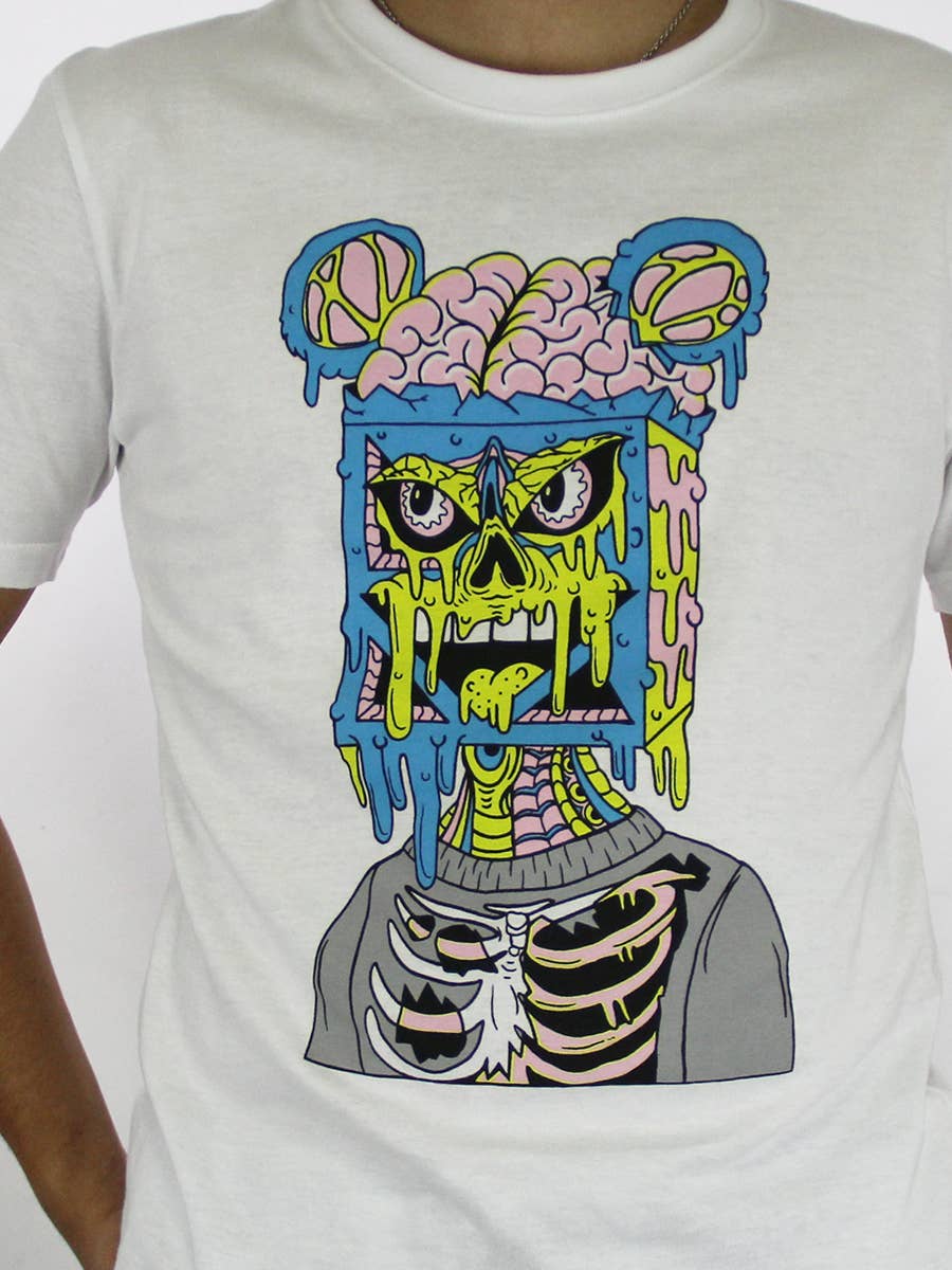 BLANCO CAMISETA DE CUELLO REDONDO W2437-0885PT DIKO MELT NFT de venta al por mayor en Faire1