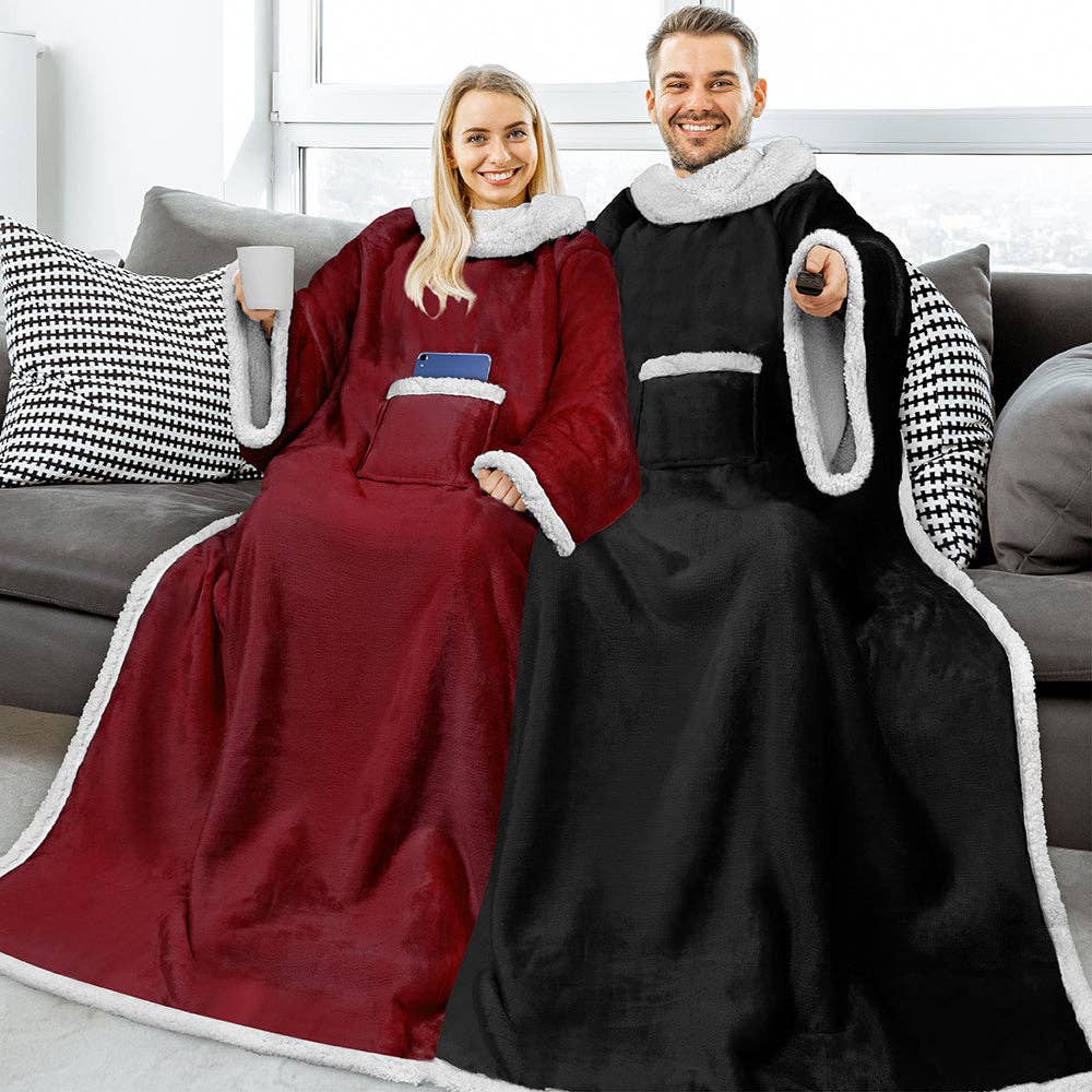 Pavilia - Vendita all'ingrosso Plaid - Coperta con maniche - Tasca applicata122