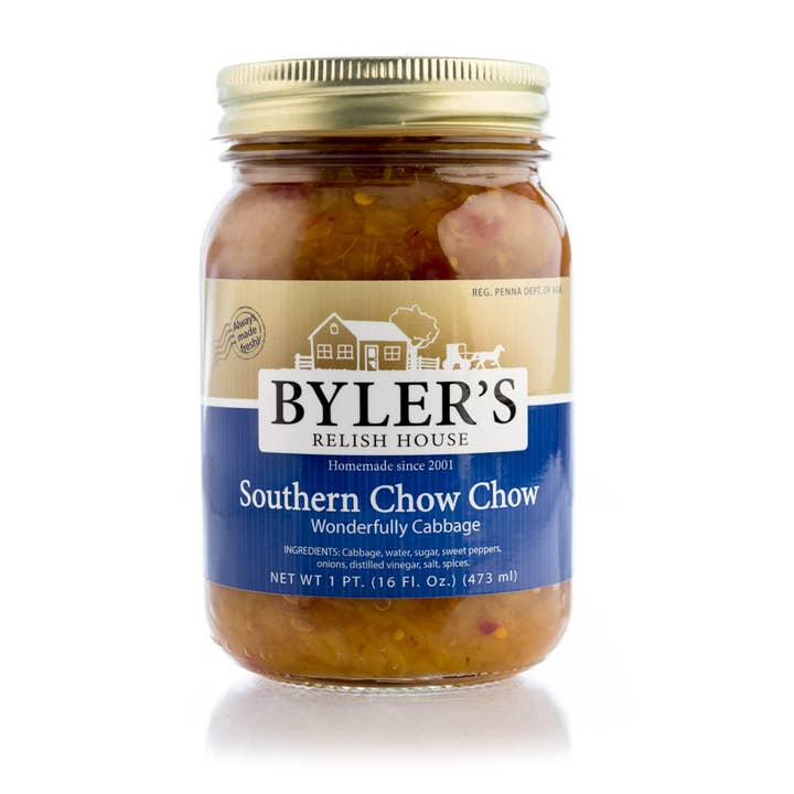 Byler Canning Co. - Wholesale Pickled Vegetables - Byler's Southern Chow Chow, 16 oz
