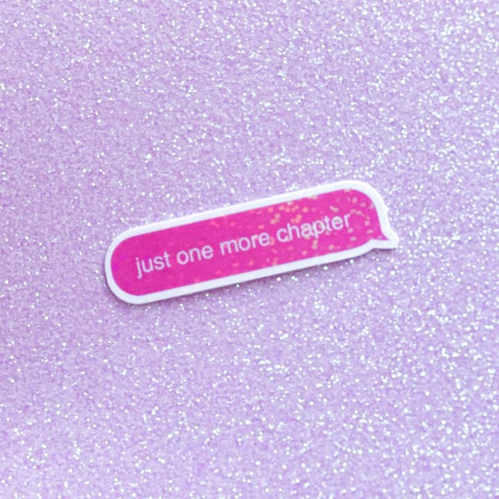 just one more chapter text message kindle book sticker for wholesale by Smut Babe Co.