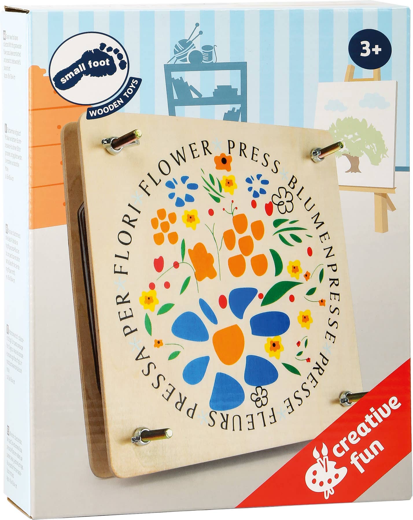 small foot - Wholesale DIY Craft Kit - Flower Press2