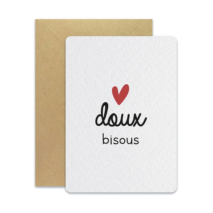 Sweet Kisses - Postcard for wholesale by Maison Joliette