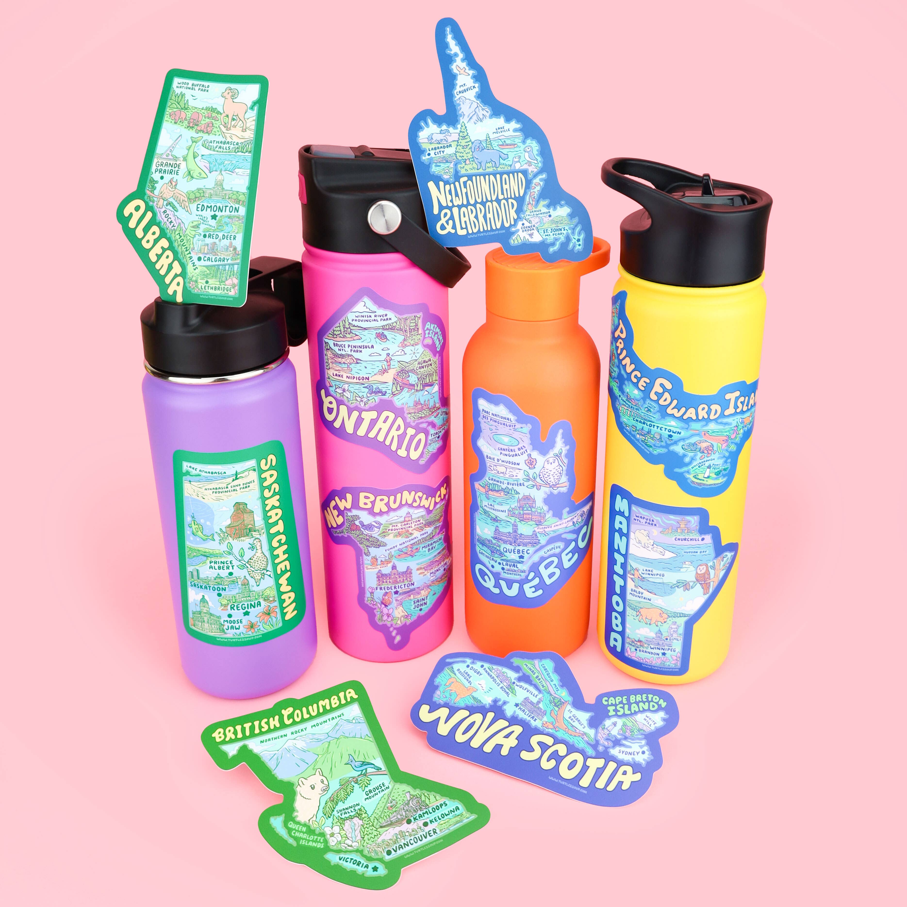 Turtle's Soup - Wholesale Sticker - Alberta, Edmonton, Calgary, Canada, Vinyl Sticker1