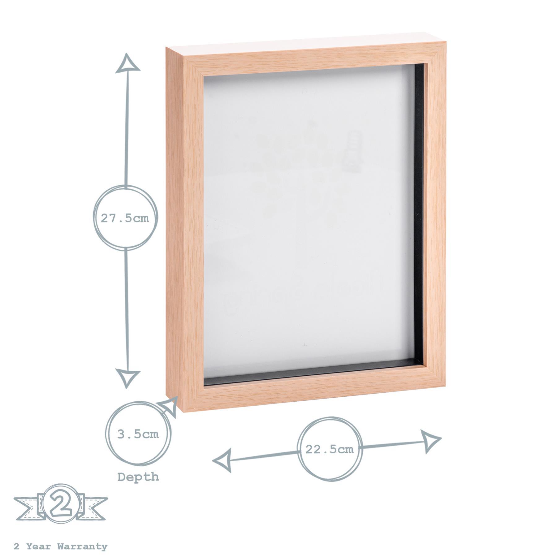 Rinkit Ltd - Wholesale Picture Frame - Nicola Spring Box Photo Frame - 8x10 - Light Wood5
