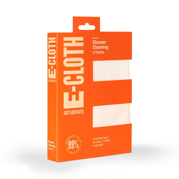 Shower Cleaning Cloth Kit for wholesale by E-Cloth