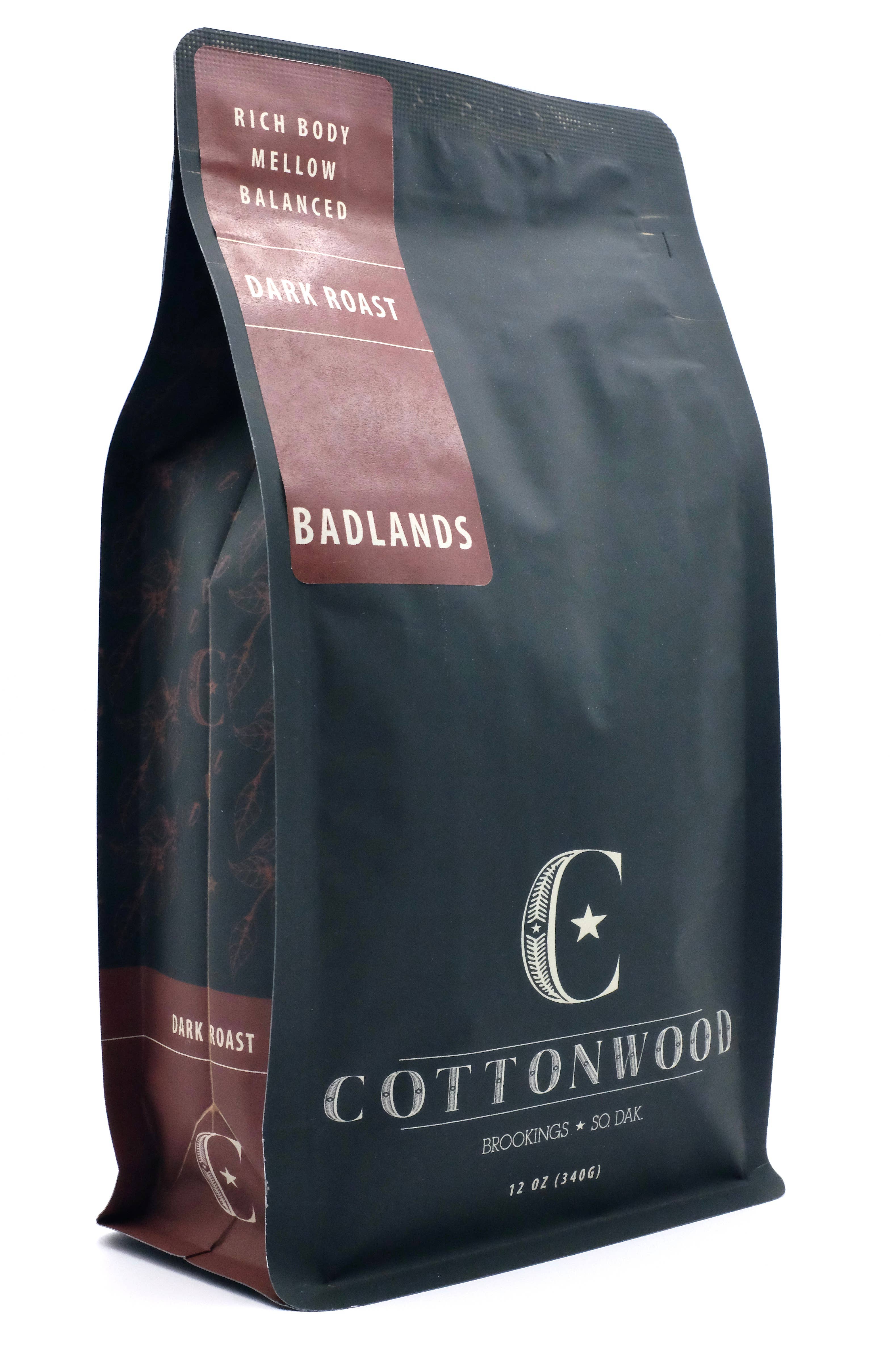 Cottonwood Coffee – wholesale Kaffebönor – Badlands blandning — Mörk Roast1