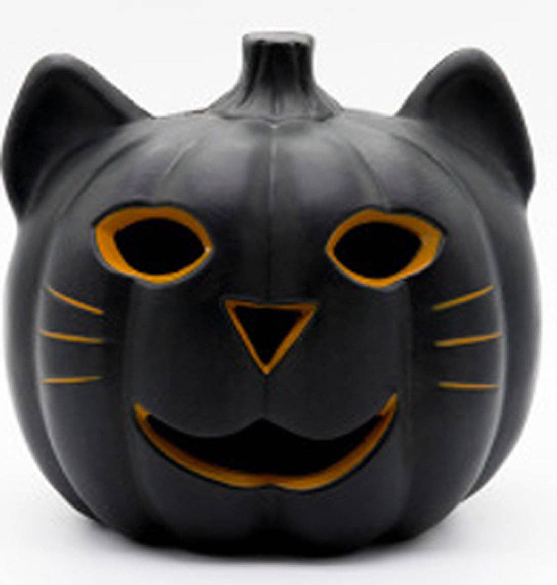 Winterland Inc. - Wholesale Decorative Figurine - 9" Battery Operated Jack-O-Lantern Cat0