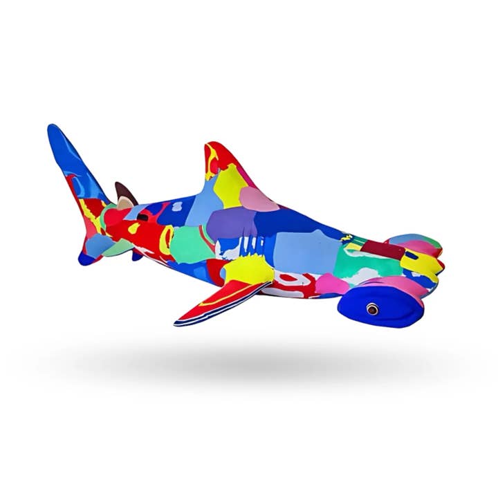 Hammerhead Shark Flip Flop Sculpture - Wholesale for wholesale by Ocean Sole