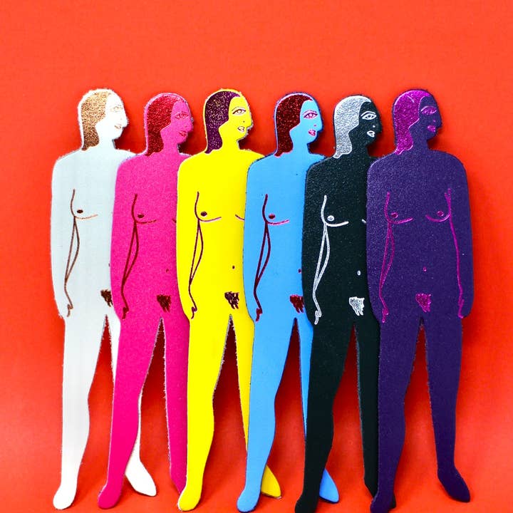 Ark Colour Design – Großhandel Lesezeichen – Tätowierte Nudisten-Lesezeichen2