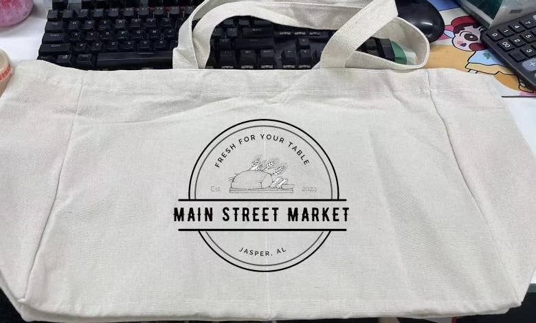 Choixe - Wholesale Tote bag – Unisex - Reusable Tote Mesh Bag w/6 Sleeves with Customized Logo1