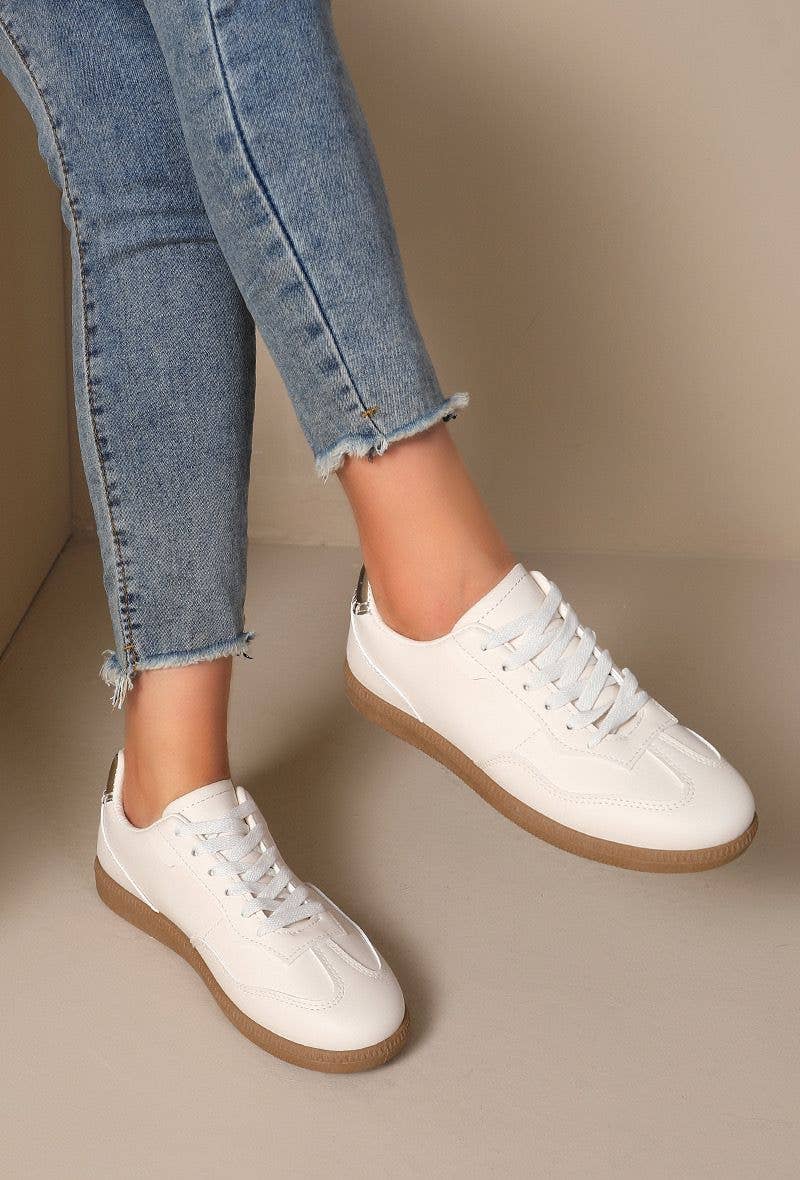 No Doubt Shoes - Wholesale Lifestyle Sneakers - Women's - WOMEN'S FAUX SUEDE CASUAL GUM SOLE SNEAKERS3