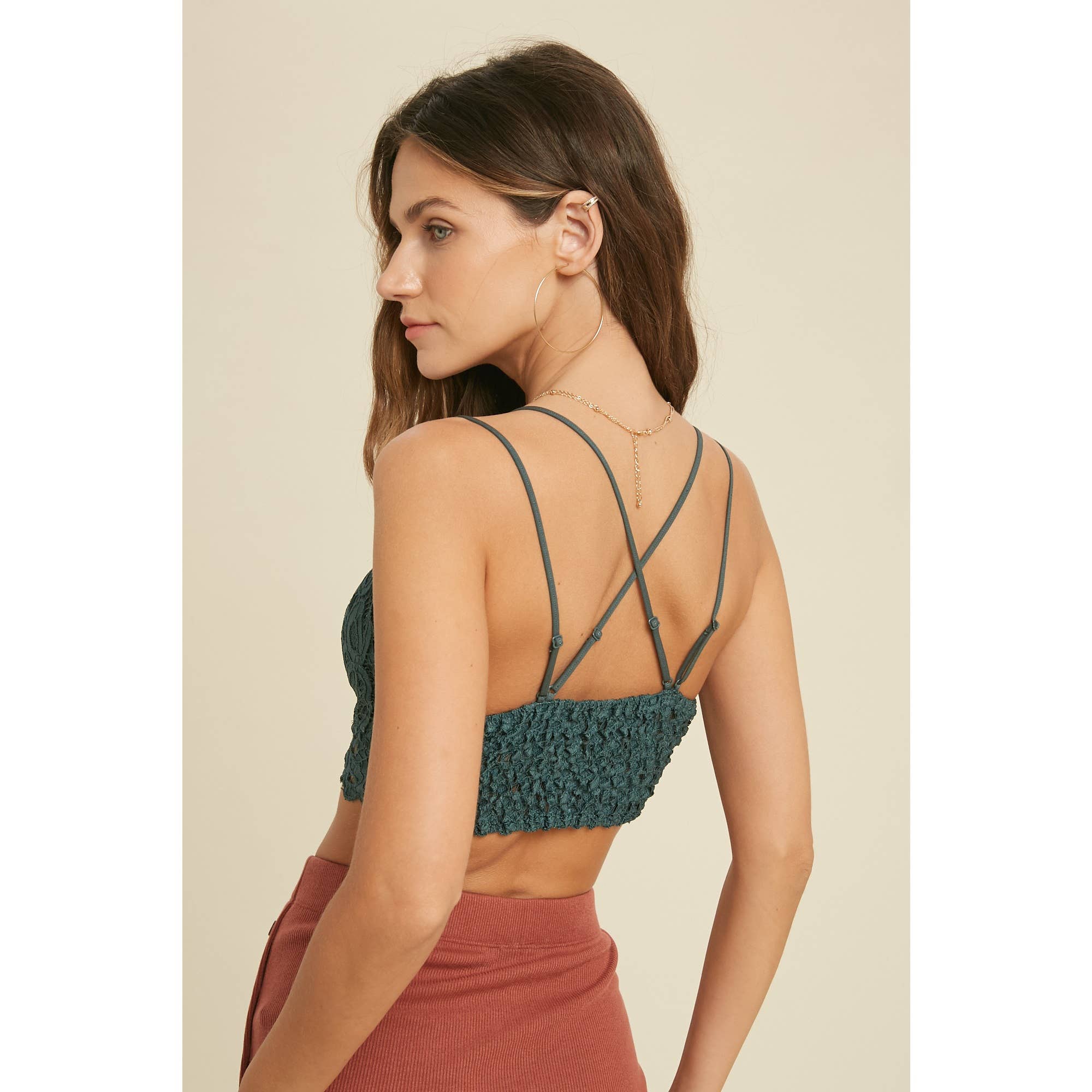 Wishlist Apparel - Wholesale Bralette - Dames - BRALETTE MET GESCHULPTE KANTEN BRALETTE MET DUBBELE BANDJES/WL17-01366