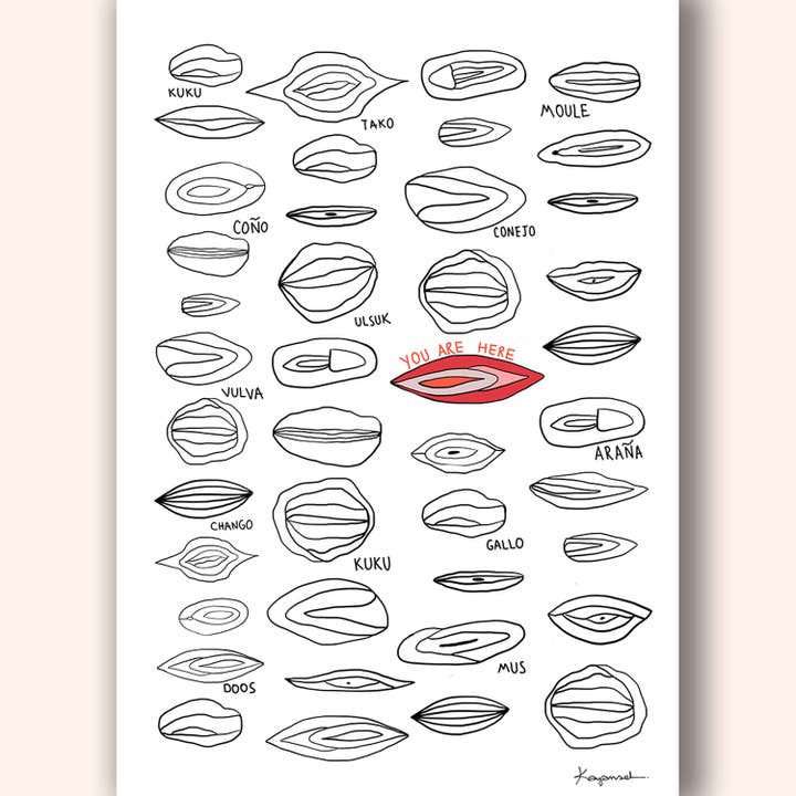 Kukus Art Print for wholesale by Darling Spring