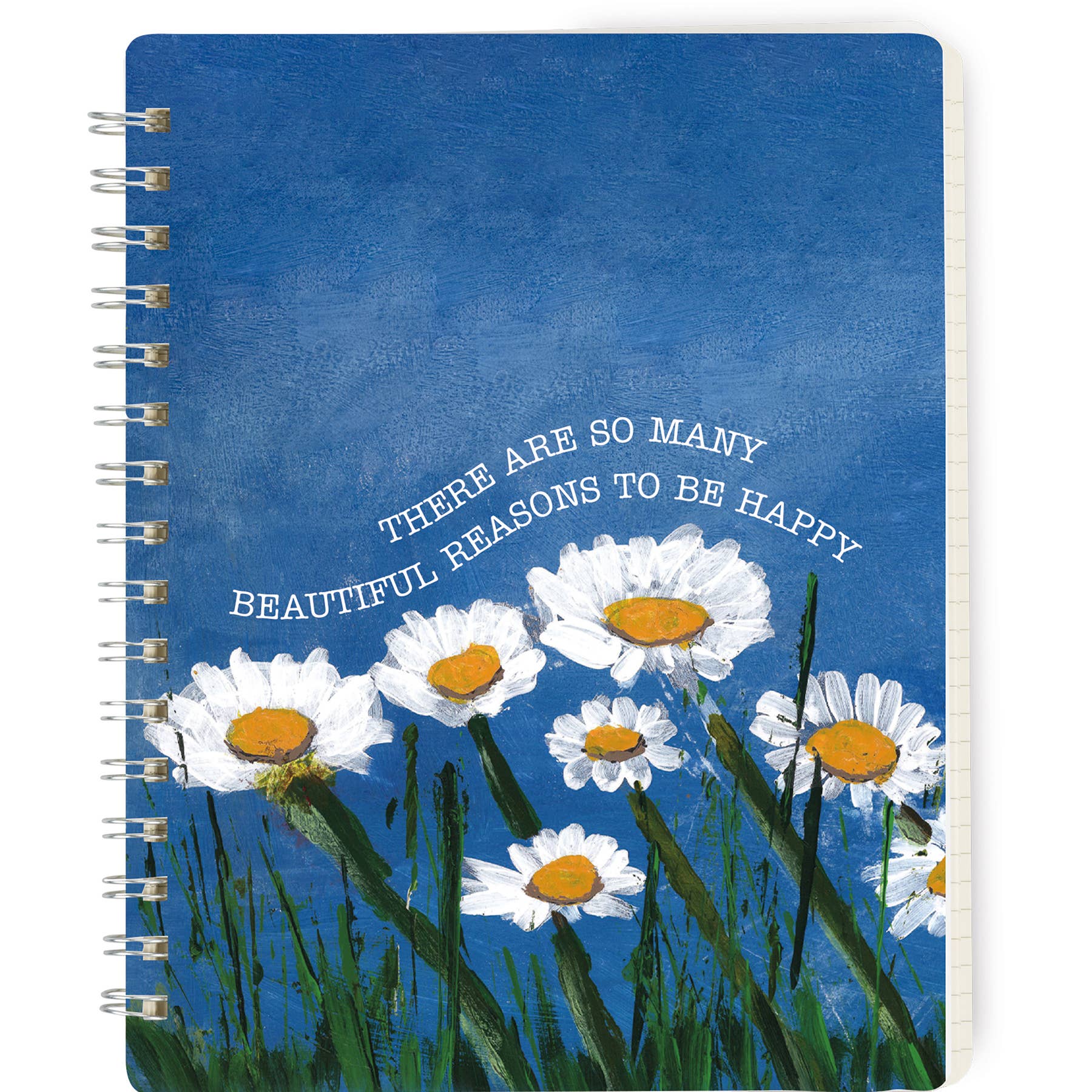 Primitives by Kathy - Wholesale Stationery/Notecard Set - Beautiful Reasons To Be Happy Spiral Notebook1