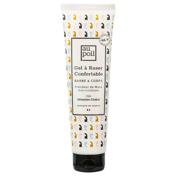 Au Poil - Wholesale Shaving Gel - Men's - Shaving Gel 150 ml - Anti-Irritation Beard and Body