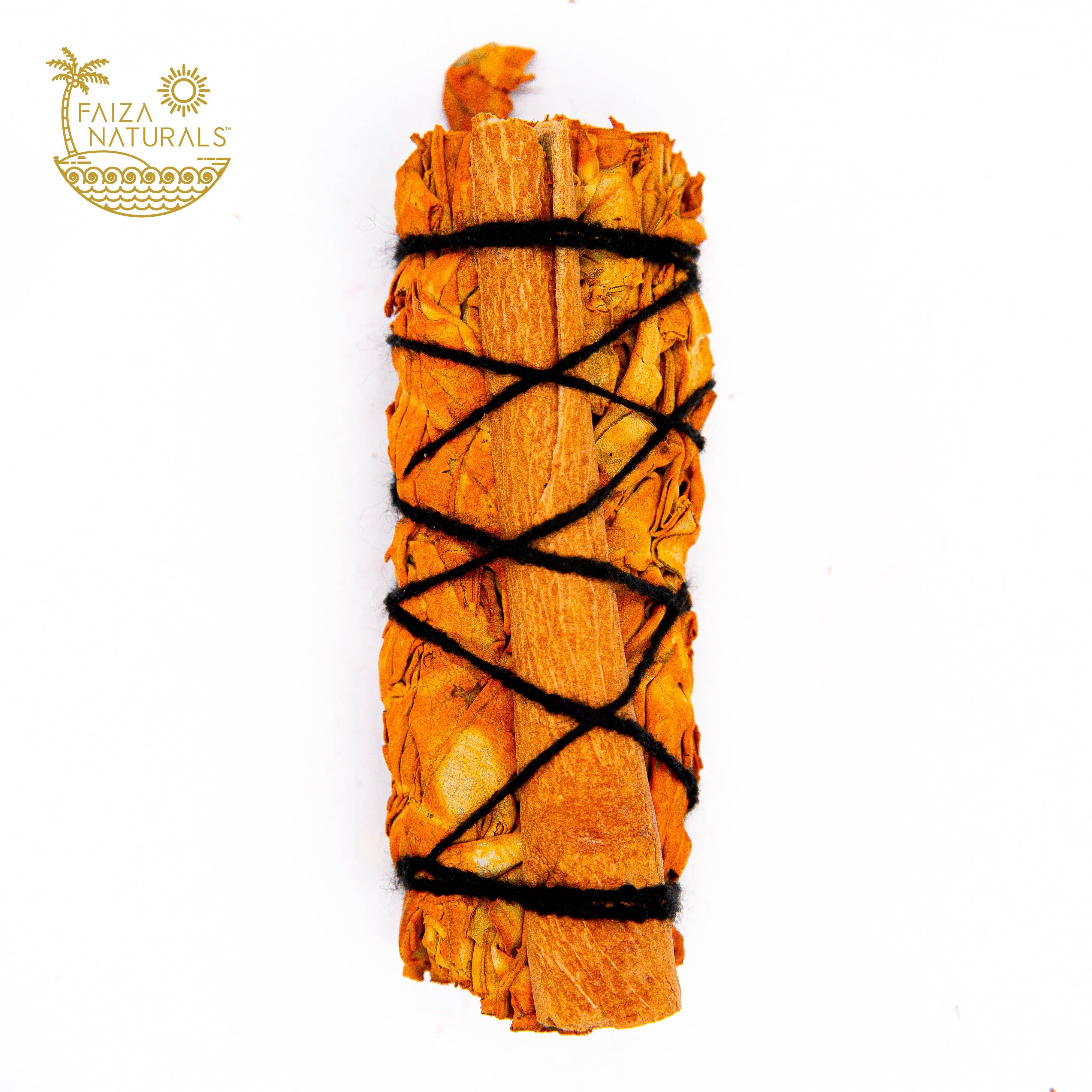 Faiza Naturals - Wholesale Sage bundle - Pumpkin Spice White Sage Smudge - Limited Time Production2