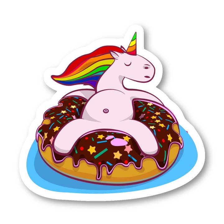 3 Pack - Set of 2.5, 3 and 4 Inch Vinyl Laptop Stickers - Summer Funny for Laptop, Phone, Water Bottle, Car & More Decal (3 Pack) for wholesale by FunPopStickers