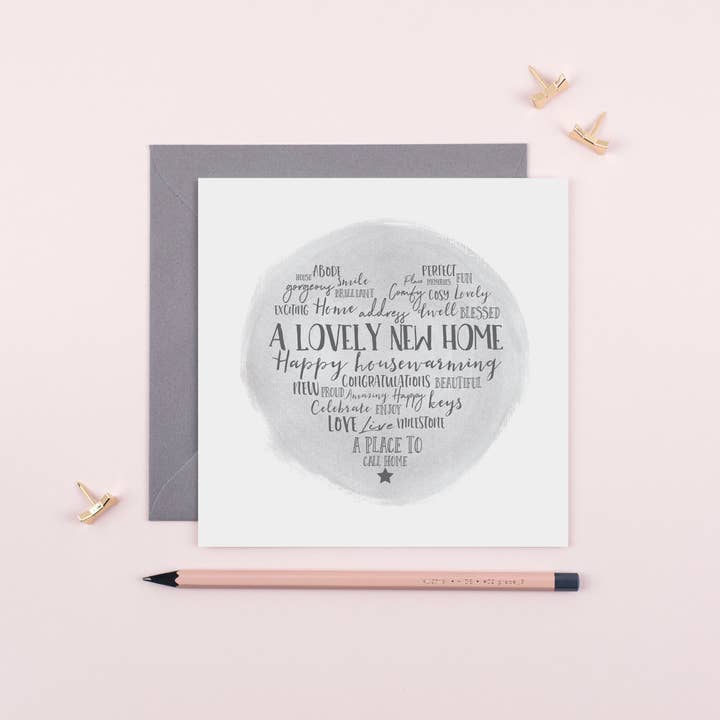 Et dejligt nyt hjemmekort - Hjertelig samling for engroshandel hos Little Paperie