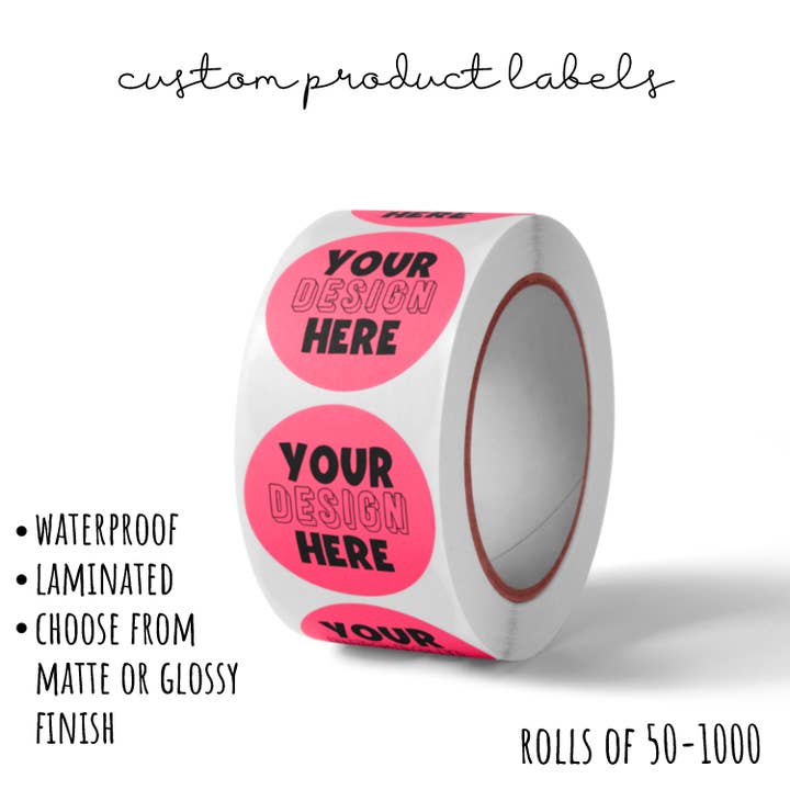 Coaco - Wholesale Sticker - Custom Sticker Roll, Waterproof Stickers, Logo Stickers