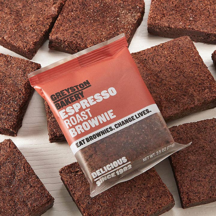 Greyston Bakery, Inc. - Wholesale Brownie - Espresso Roast Brownie 24