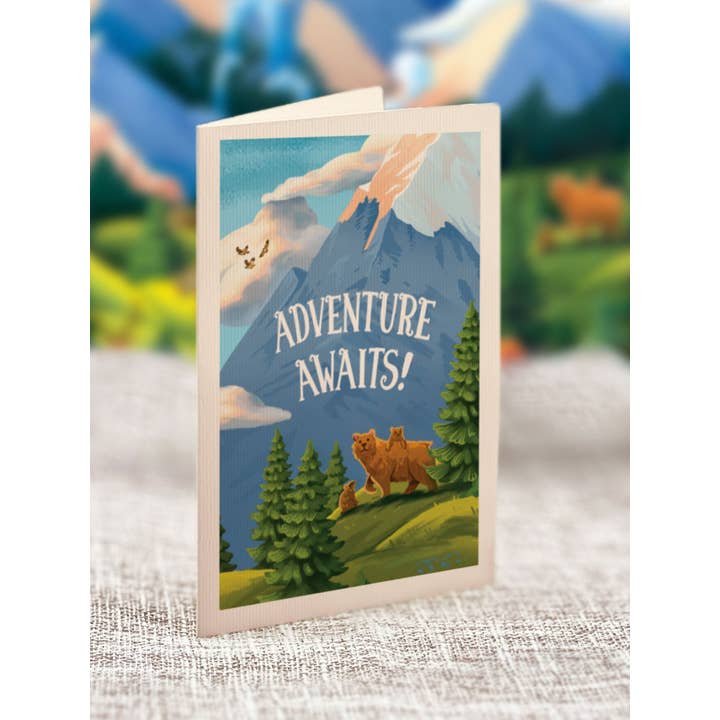 FreshCut Paper LLC - Wholesale Everyday Greeting Card - Adventure Awaits (8 Pop-up Greeting Cards)3
