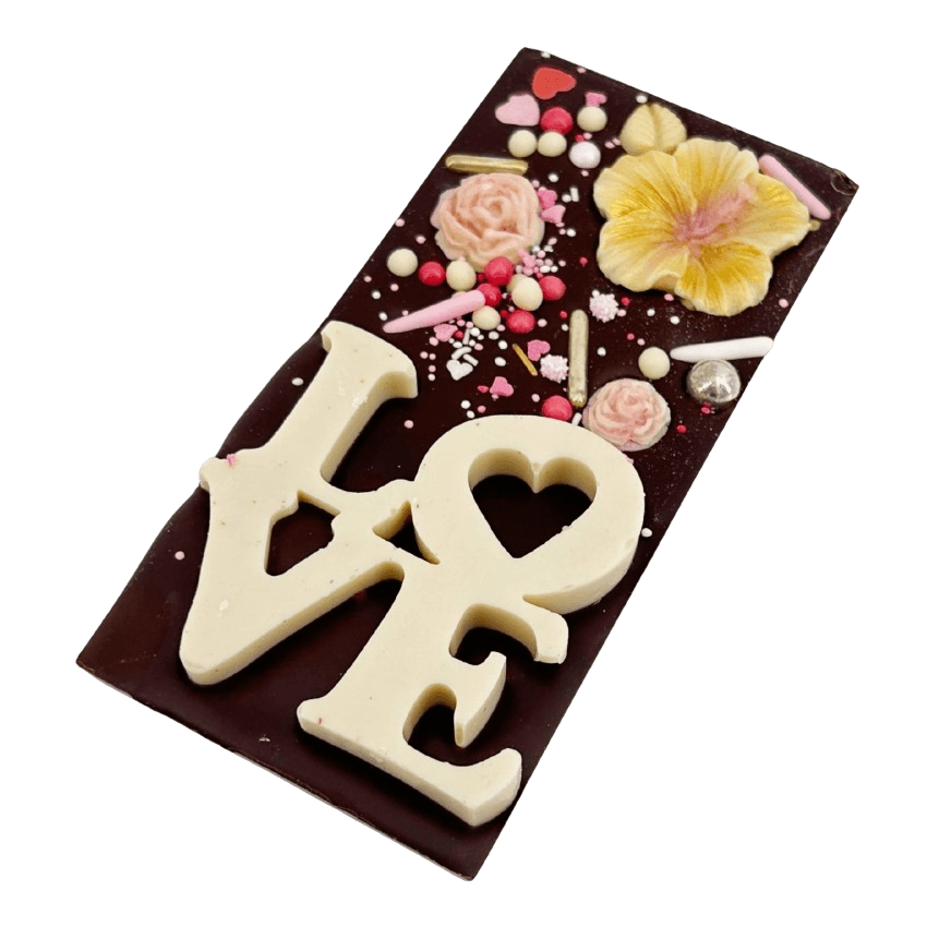 The Belgian Chocolate Makers - Wholesale Chocolate Bar - Milk chocolate red love bar 120g4