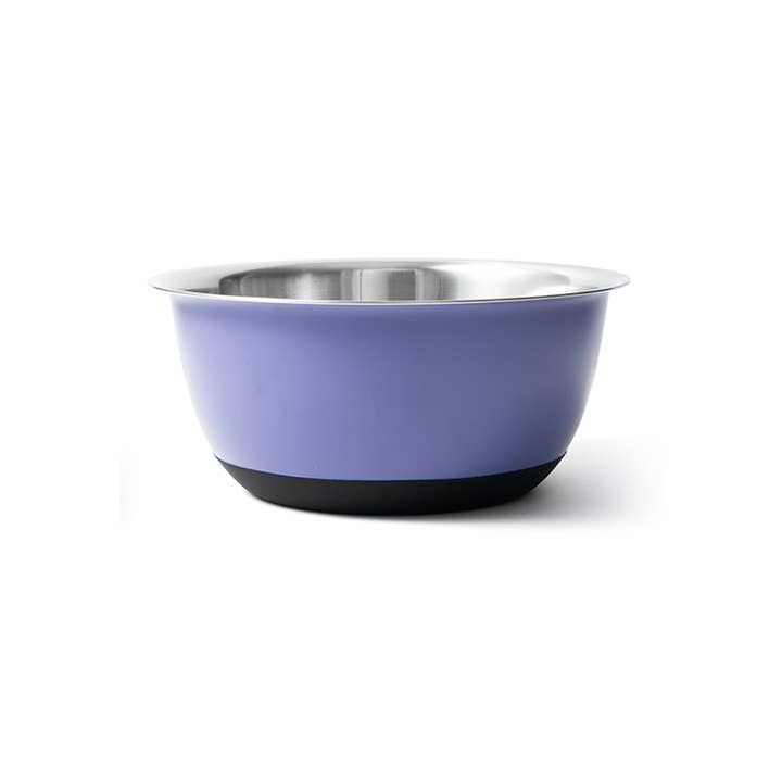 Fox Run Brands - Wholesale Mixing Bowl - Fox Run Purple Stainless Steel Mixing Bowl, 10.75 Quart