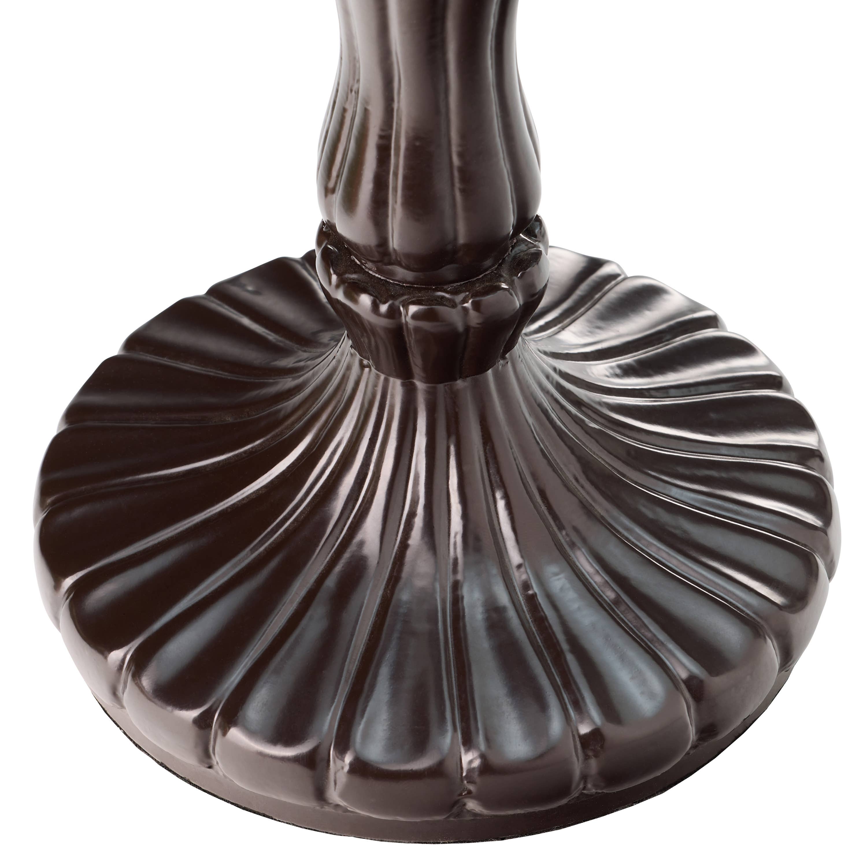 River of Goods - Wholesale Accent/Desk Lamp - 16.5"H Sunflowers Stained Glass Candlestick Table Lamp13