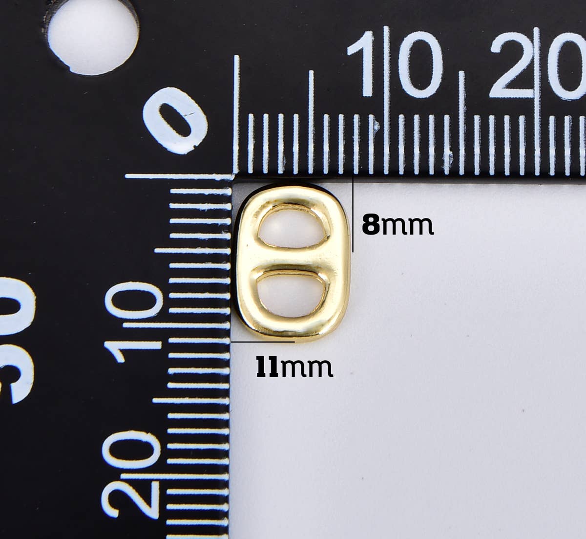 Beads Creation - Wholesale Individual Charm/Pendant - Dainty 18k Gold Filled Soda Pull-Tab Charm Pendant CP18781