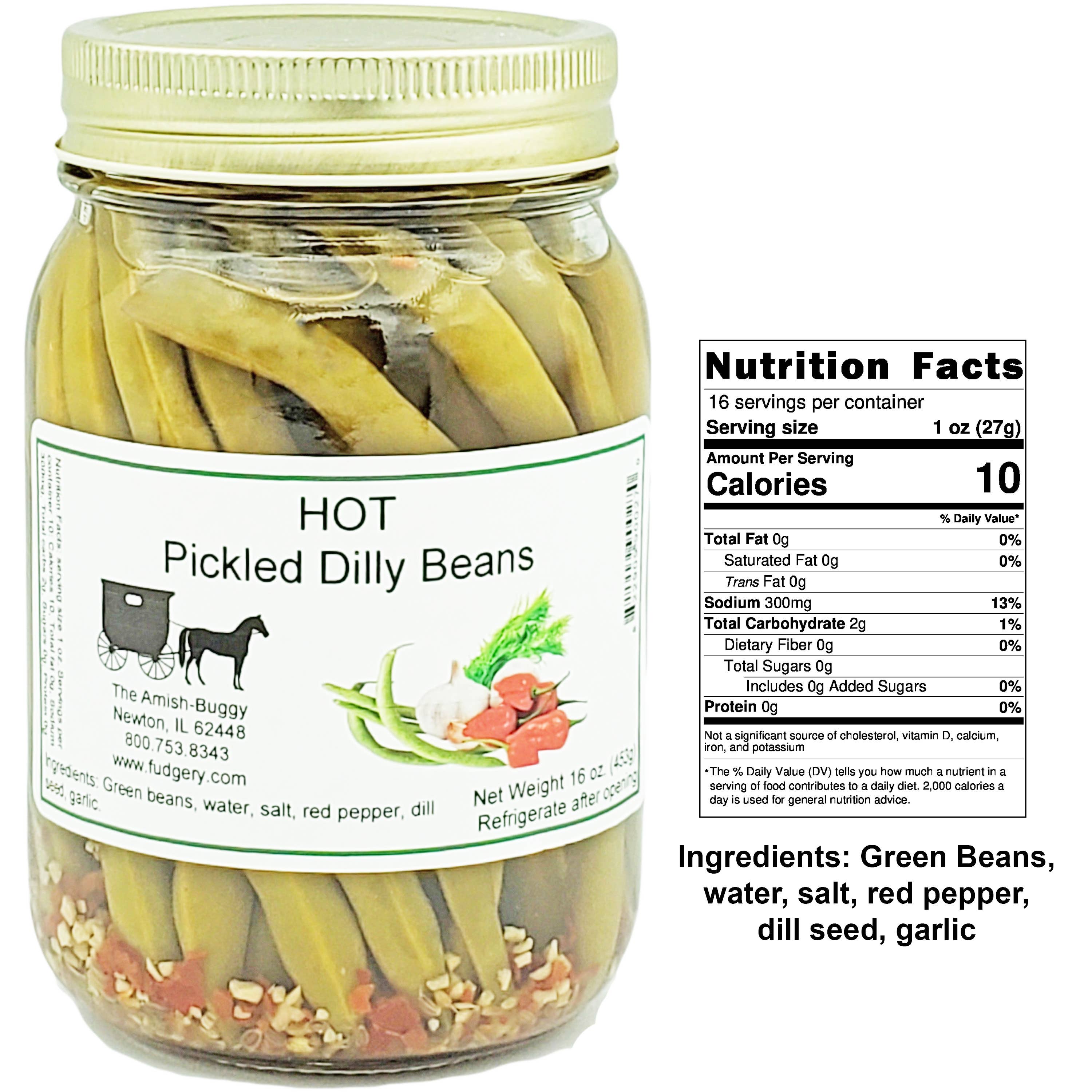 Arndt's Fudgery LLC - Wholesale Pickled Vegetables - Amish Pickled Vegetables & Eggs 16 oz. Jar14