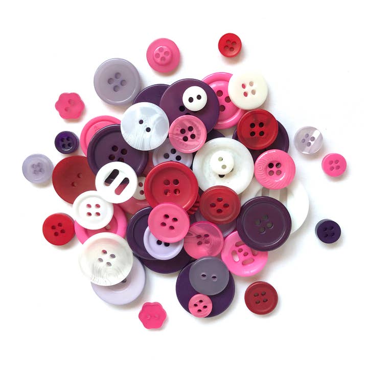 Buttons Galore & More - Wholesale Sewing Button/Snap - Button Basics Colorful Craft & Sewing Buttons20