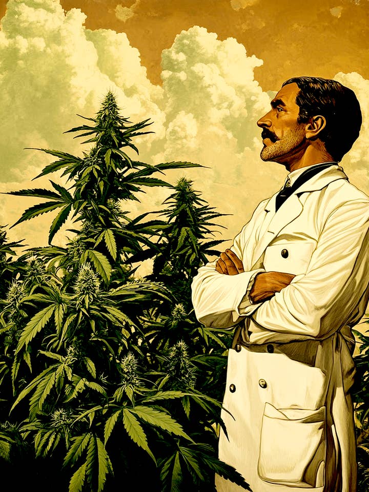 Medical Marijuana Farmer Wall Art Prints – 8″x10″ Artwork for 11″x14″ Frame for wholesale by Mowbi