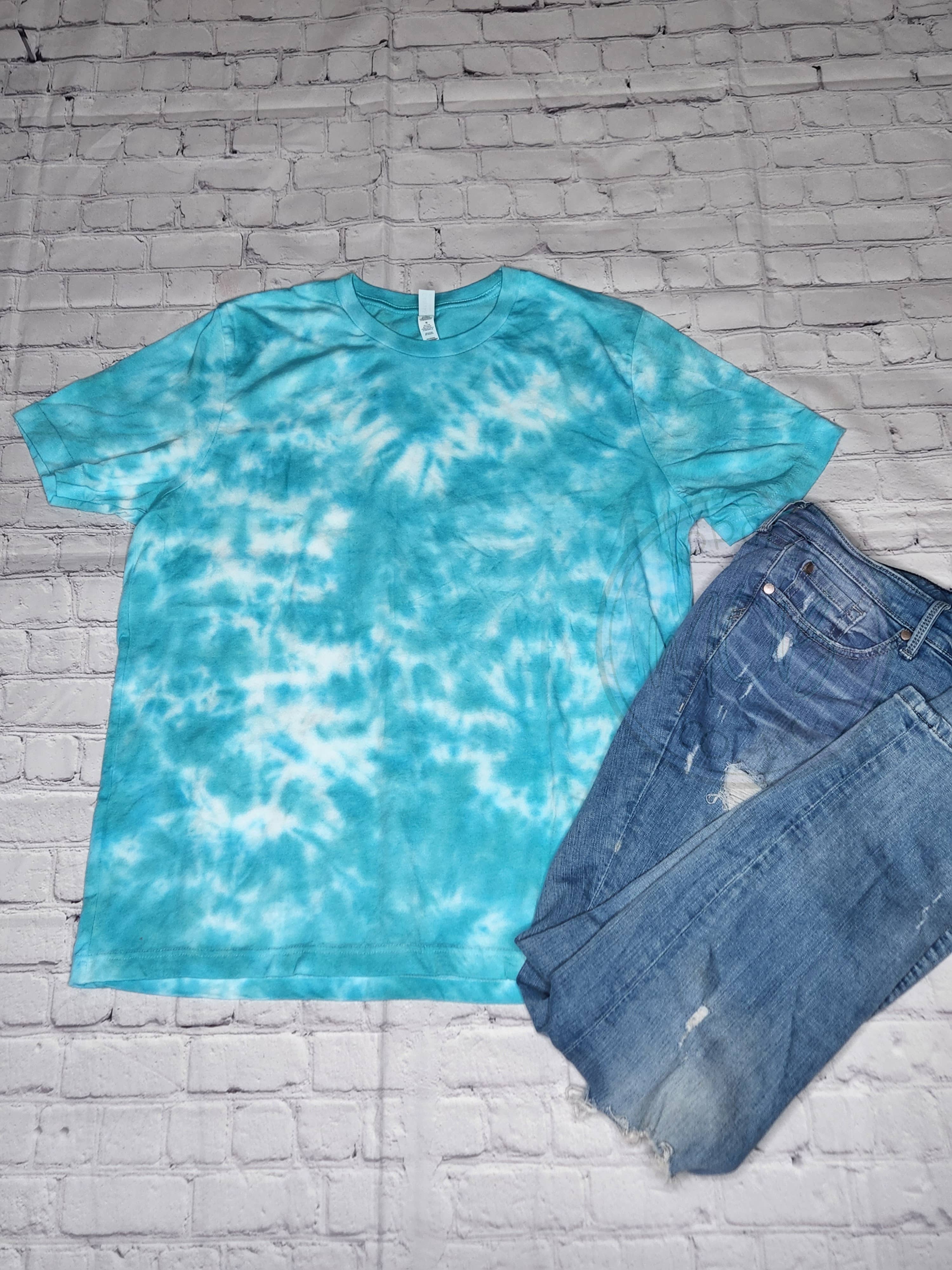 MOB Apparel Co LLC - Wholesale T-Shirt - Women's - *SUBLIMATION FRIENDLY* Cayman Scrunch Dye
