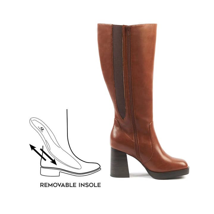 Gabylou - Wholesale Boots - Women's - Wide calf boots size 2XL - Model Melissa5