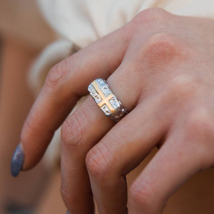 In God We Must - Wholesale Band/Stacked Ring - The Cross Ring5