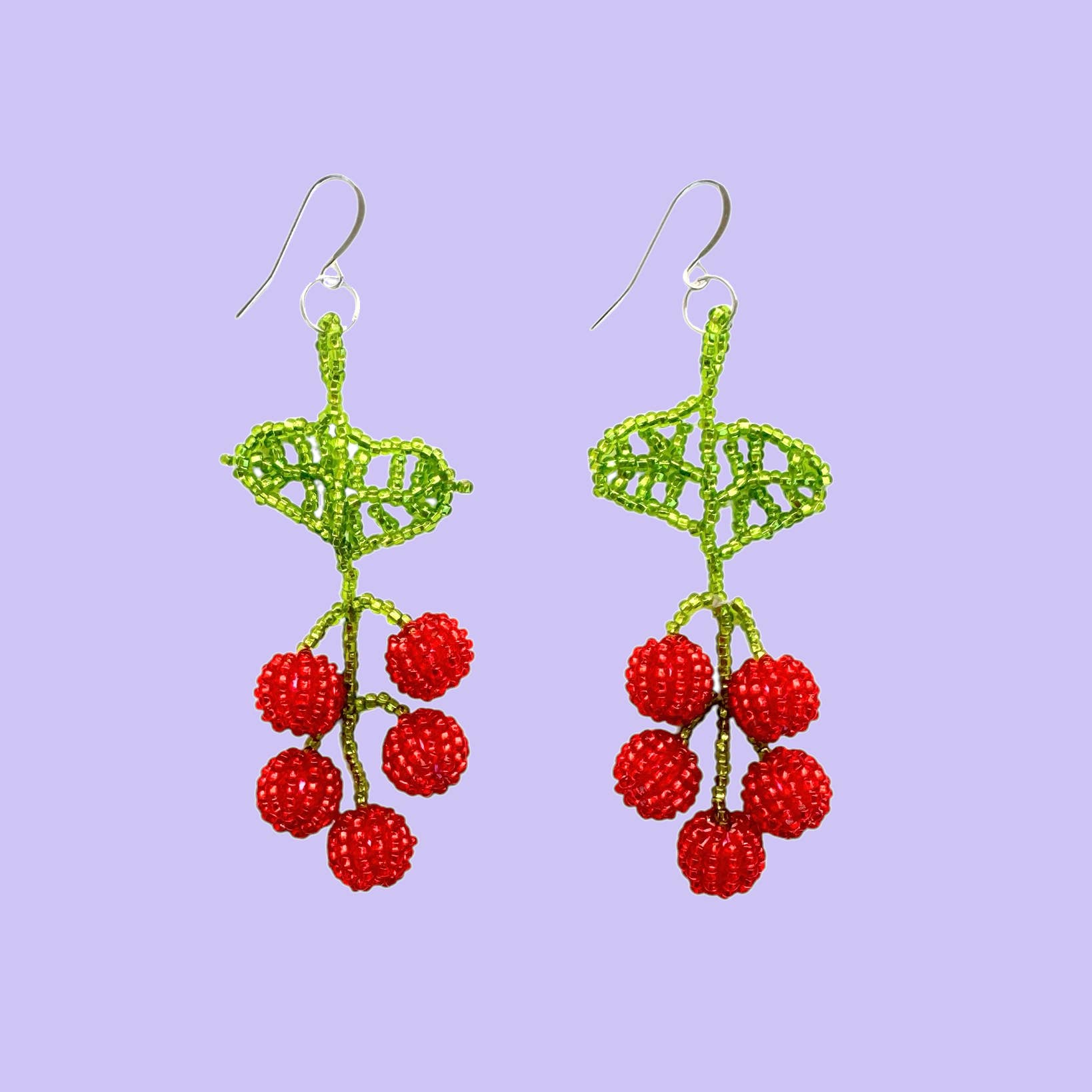 LUZ Collection - Wholesale Dangle Earrings - Beaded Indigenous Made Fruit & Veggie Earrings9