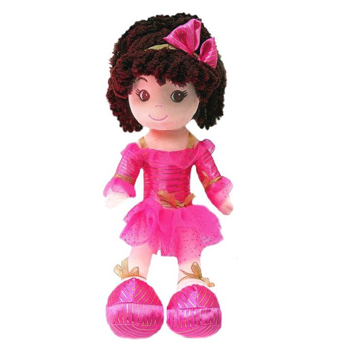 GirlzNDollz - Wholesale Doll - Kids - Jessica Dancer Rag Doll with Purse1