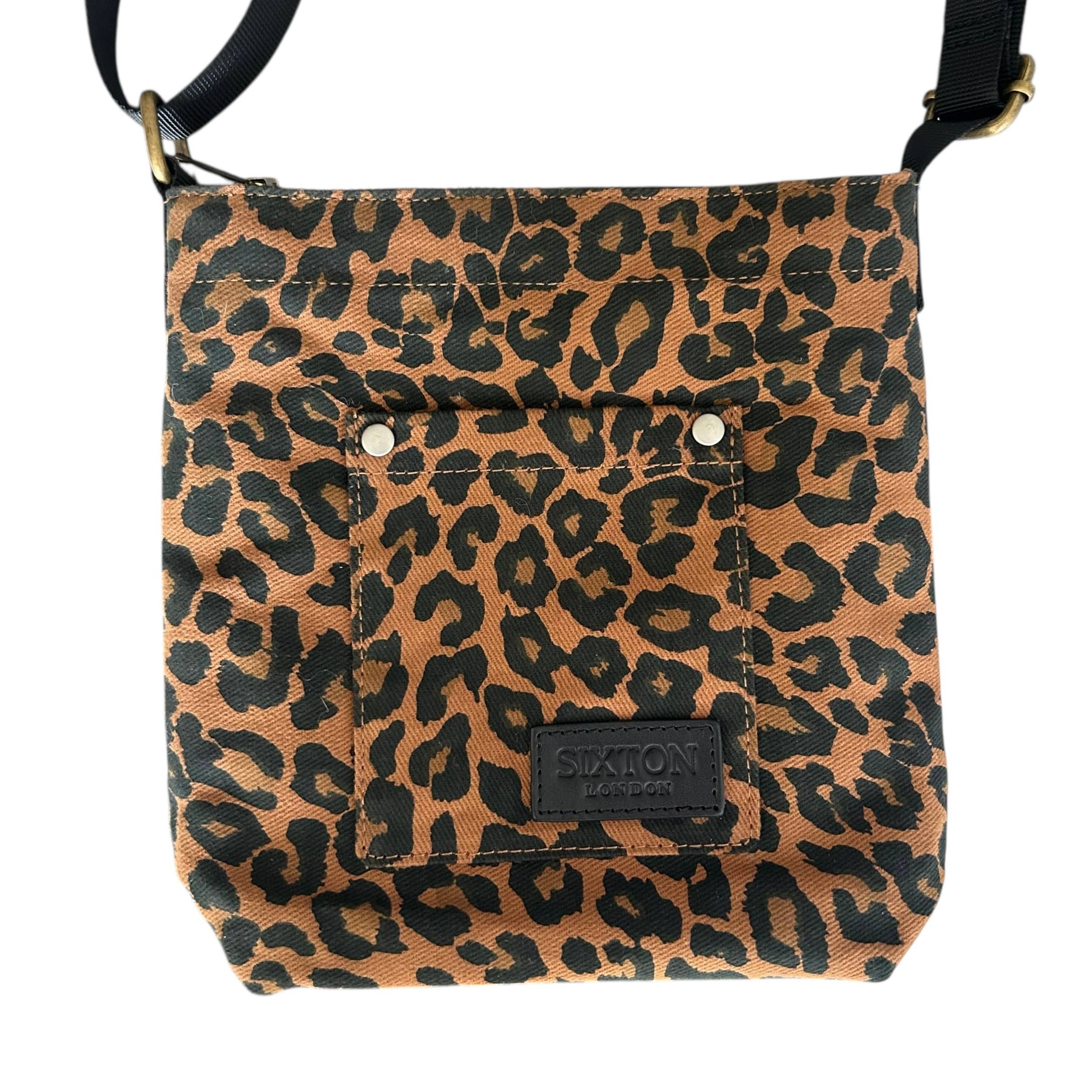 Sixton London – wholesale Crossbody bag – Women's – Lisbon city bag - brown leopard print 4