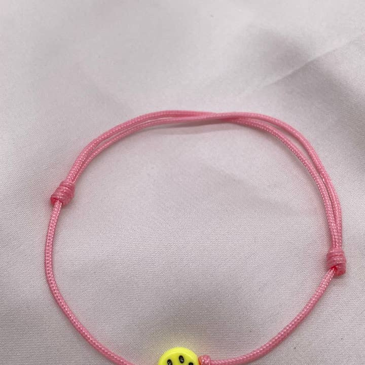 GLAM & GLORY Jewels made with love - Wholesale Woven/Braided Bracelet - Smile thong bracelet5