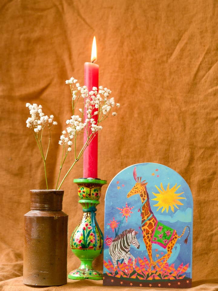 Carte de vœux « Dancing Duo Bell Jar » pour la vente par Hutch Cassidy