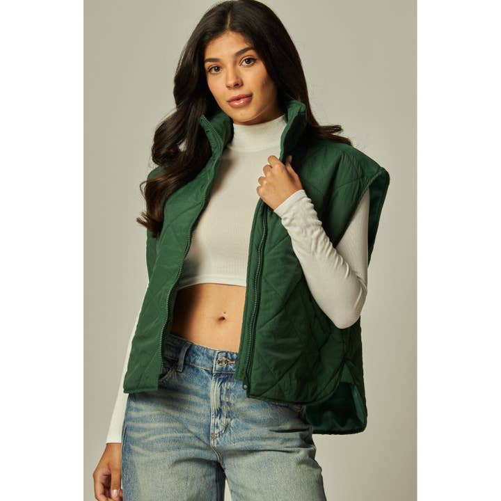 HiteJeans - Wholesale Outerwear Vest - Women's - Oversized Puffer Vest