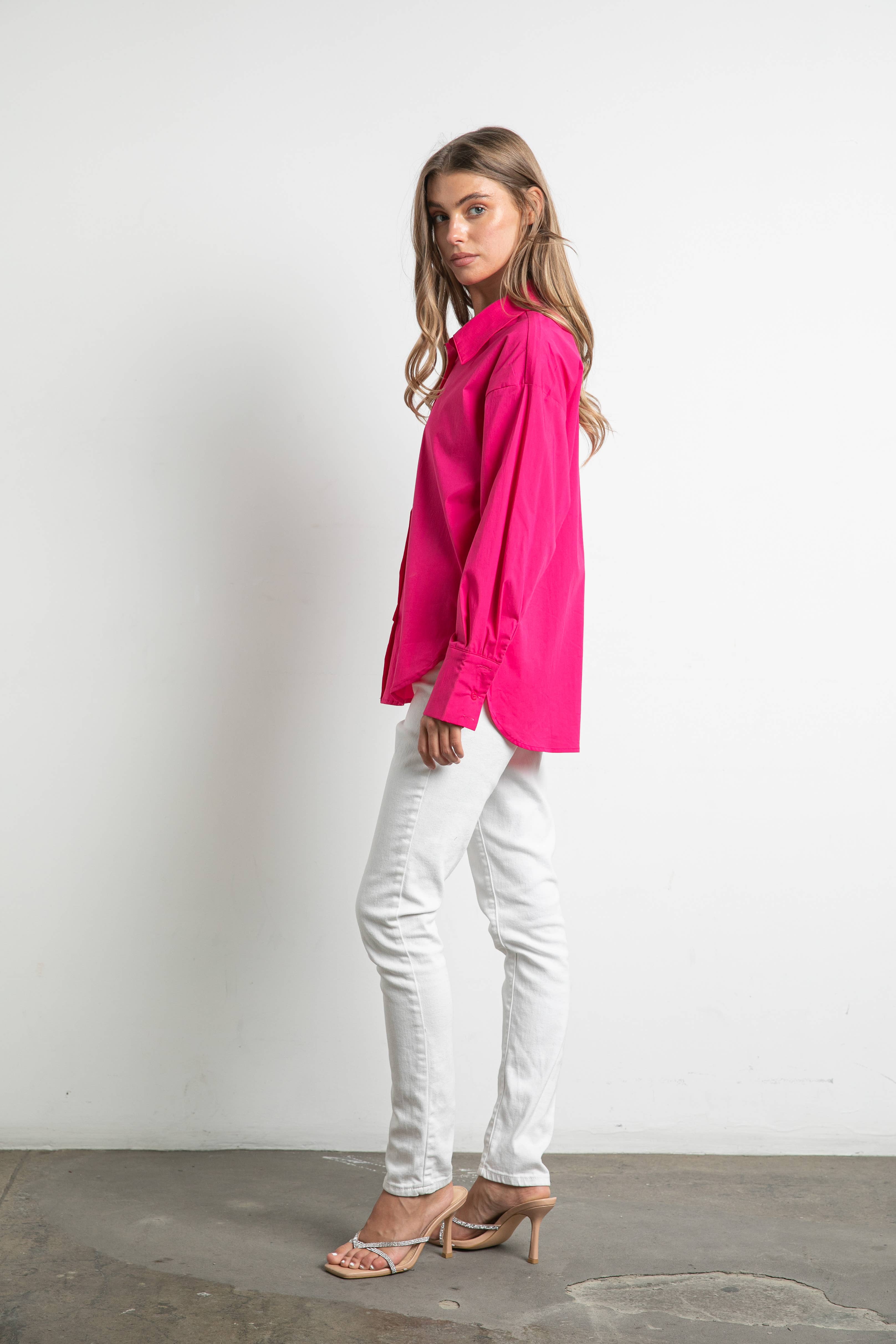 KIWI - Wholesale Button Down Shirt - Women's - IT2464 Top12