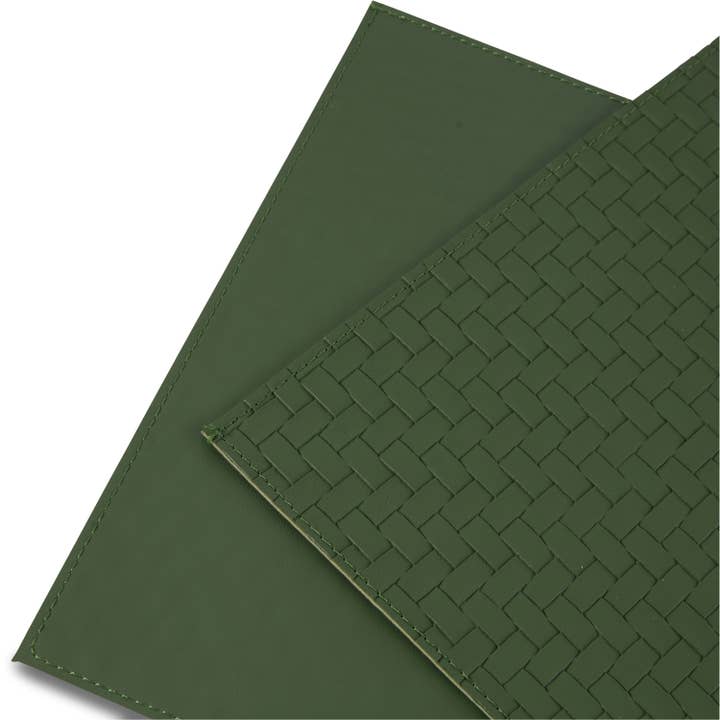 Ala Carte (By Dainty Home) - Vente Sets de table - Ensemble de 4 sets de table réversibles en cuir vegan Lausanne 30x45 cm9