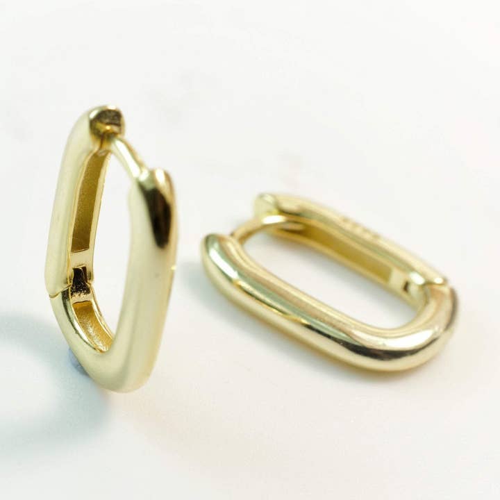 Rechthoekige oorbellen voor wholesale door Diat