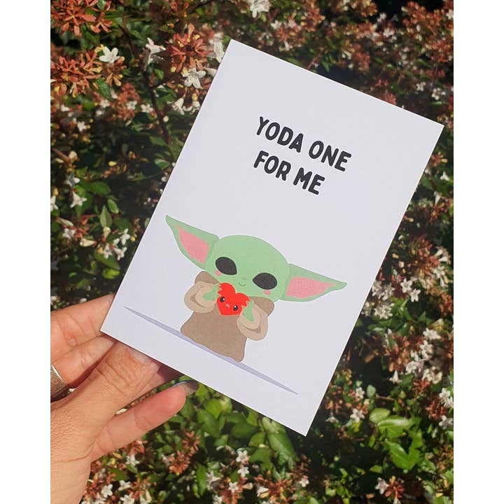 Studio Inktvis - Wholesale Baby Card - Greeting card Star Wars baby Yoda