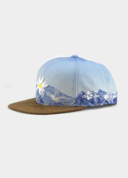 Bavarian Caps - Wholesale Baseball Cap - Unisex - Edelweiss Bergliebe Cap - Light Blue (Snapback)3